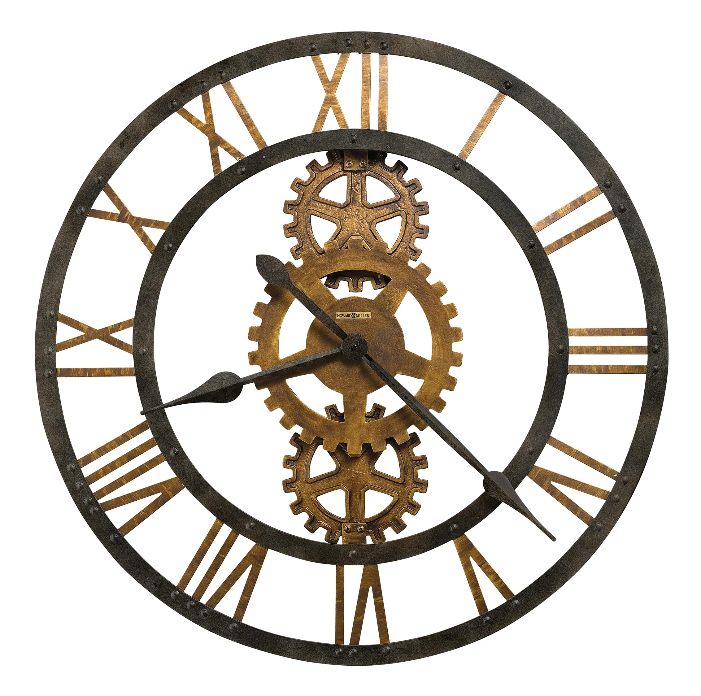Amazon.com: Howard Miller Crosby Wall Clock – Oversized Round