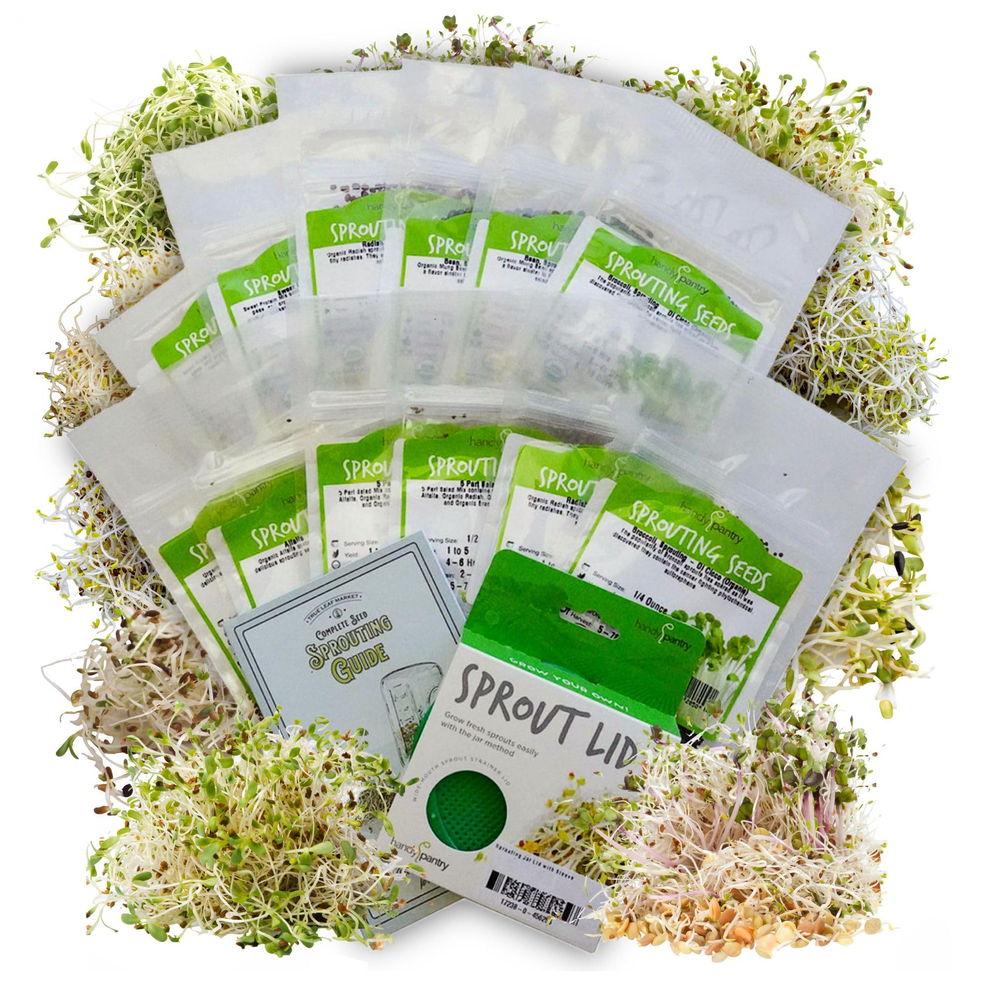 Handy Pantry Organic Sprouting Seed Assortment