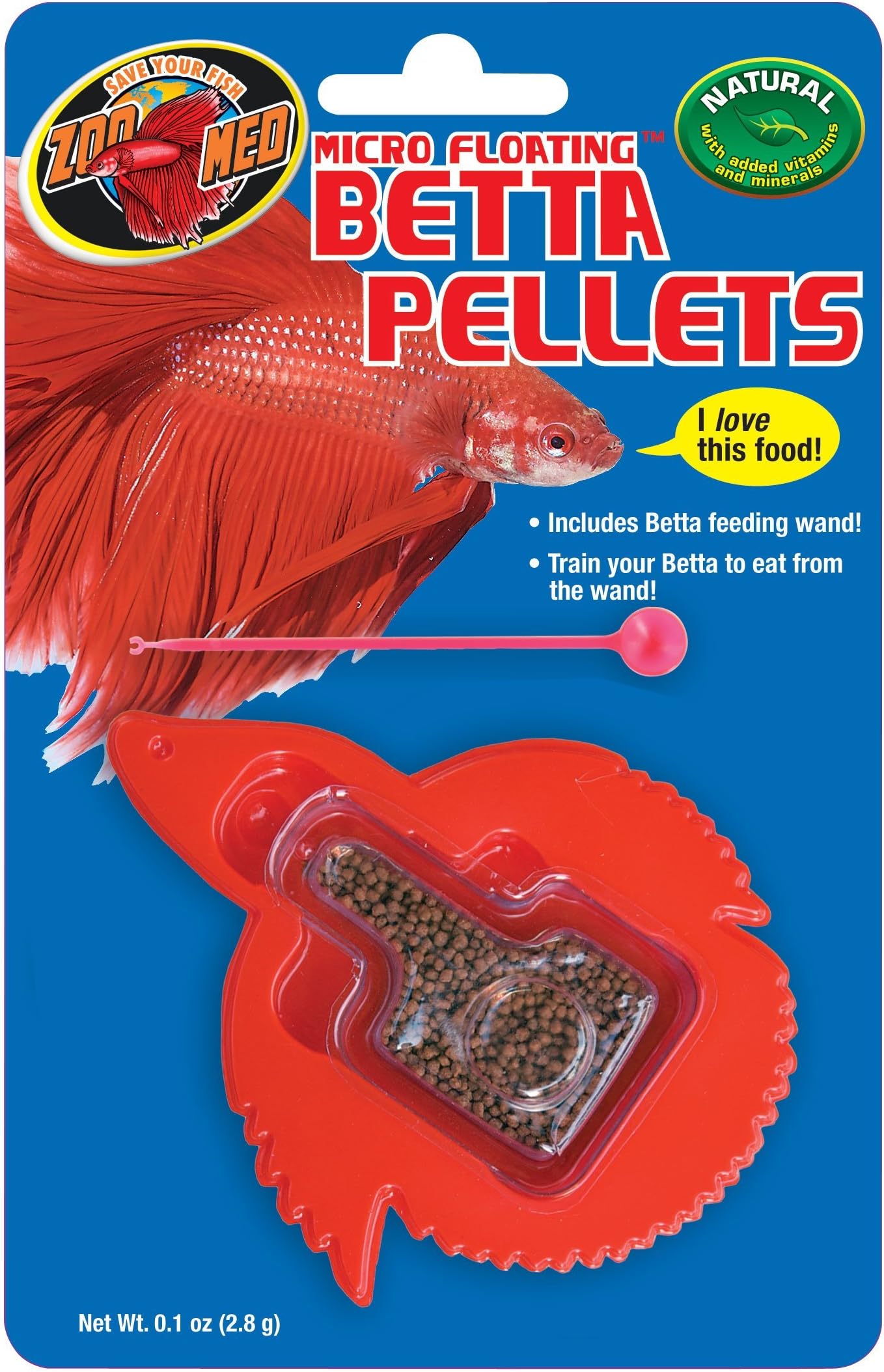 Laboratories AZMBP1 Betta Micro Pellet Food, 0.12-Ounce