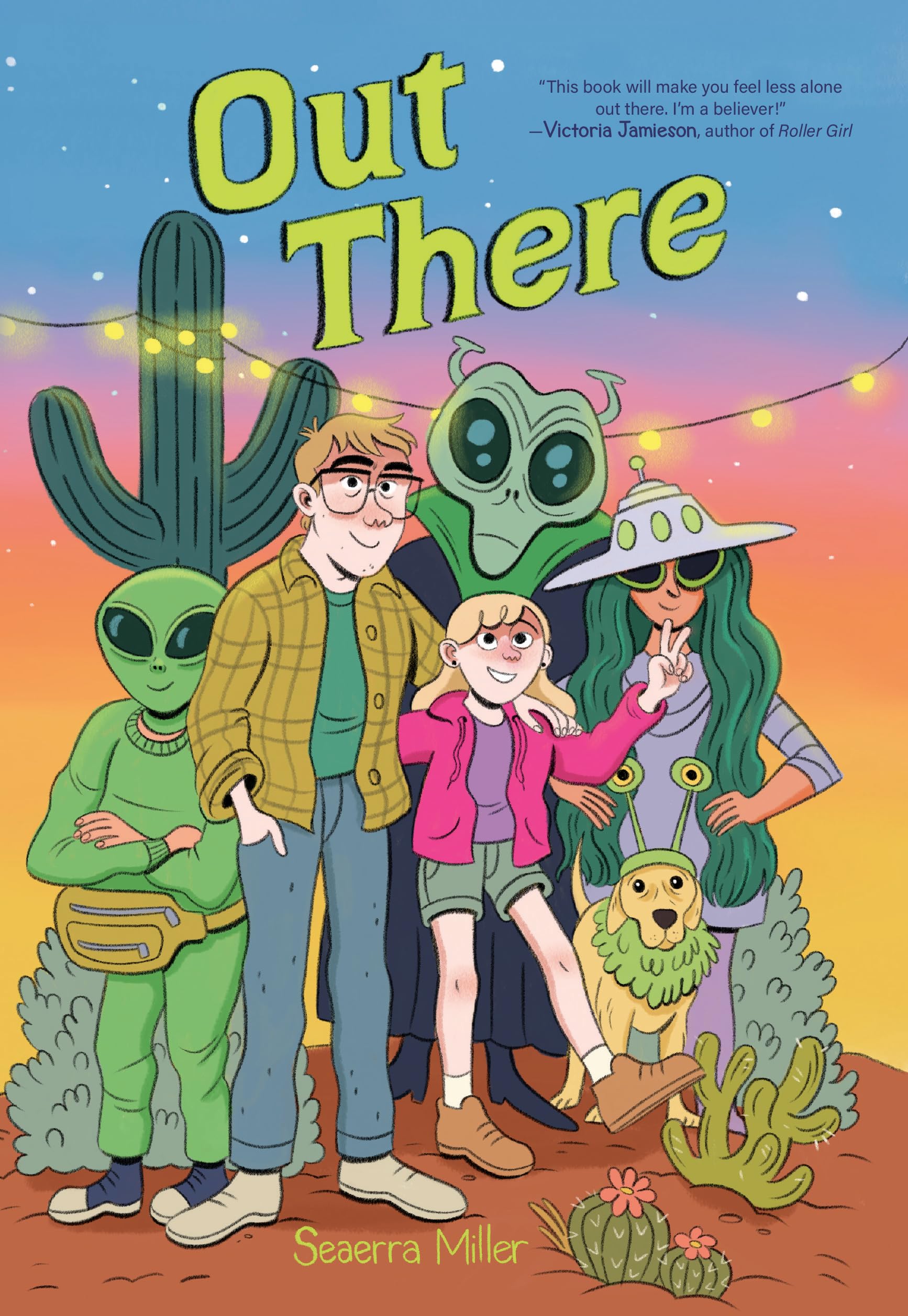 Out There (A Graphic Novel) by Seaerra Miller (Paperback Book)