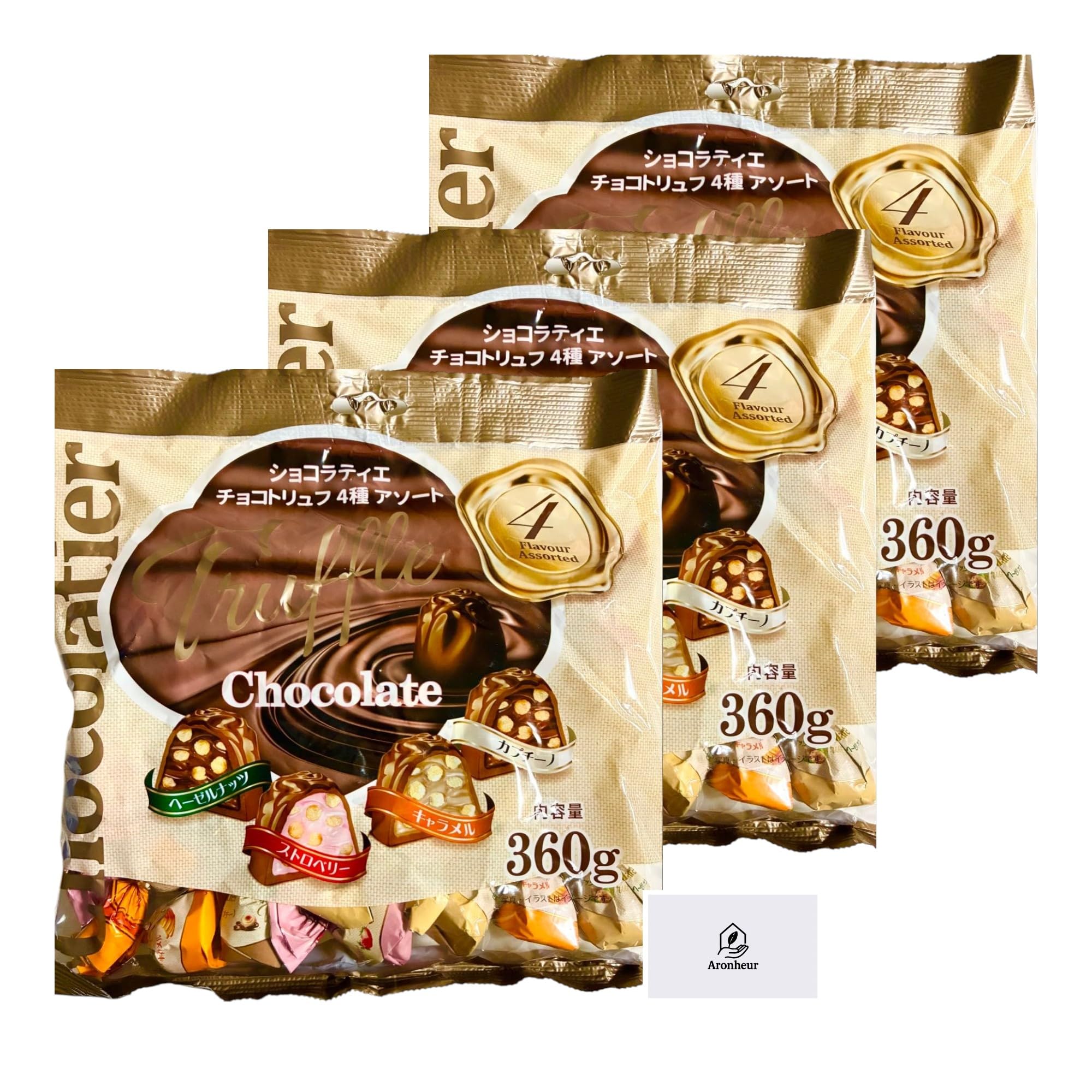 Amazon.co.jp: ショコラティエ チョコトリュフ アソートパック 大容量