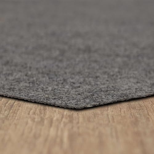 Mohawk Home 8’ x 10’ Non Slip Grip Rug Pad 1/8' Low Profile Felt Cushion + Rubber Gripper, Great for High Traffic Areas 
