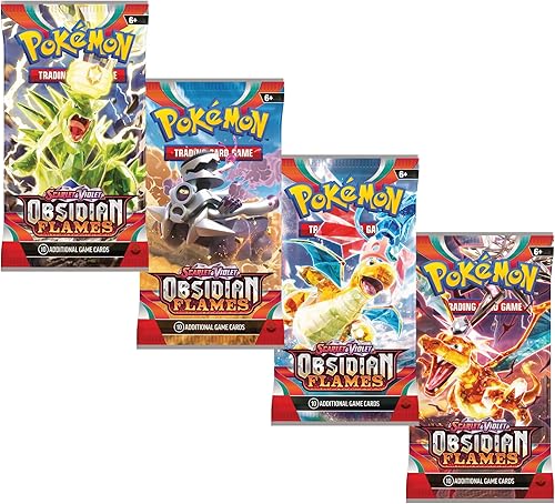 Miniatura 5 de Pokemon Scarlet & Violet (Serie 3) Paquete de refuerzo Obsidian Flames
