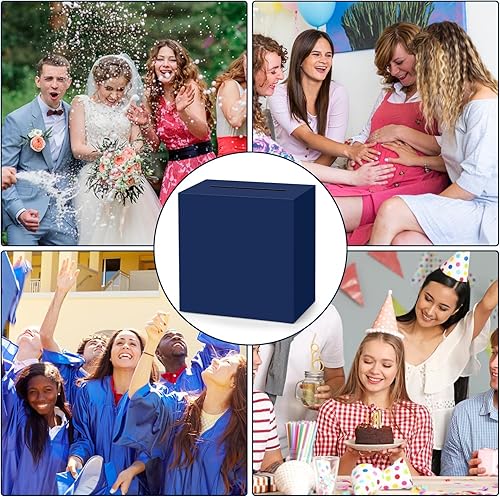 Miniatura 377 de Hxezoc Caja de tarjetas de San Valentín, buzón de cartón para el día de San Valentín para el aula de los niños, día de San Valentín, baby showers