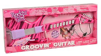 Kidz Toyz Rockin' Girl Groovin' Guitar with Headset