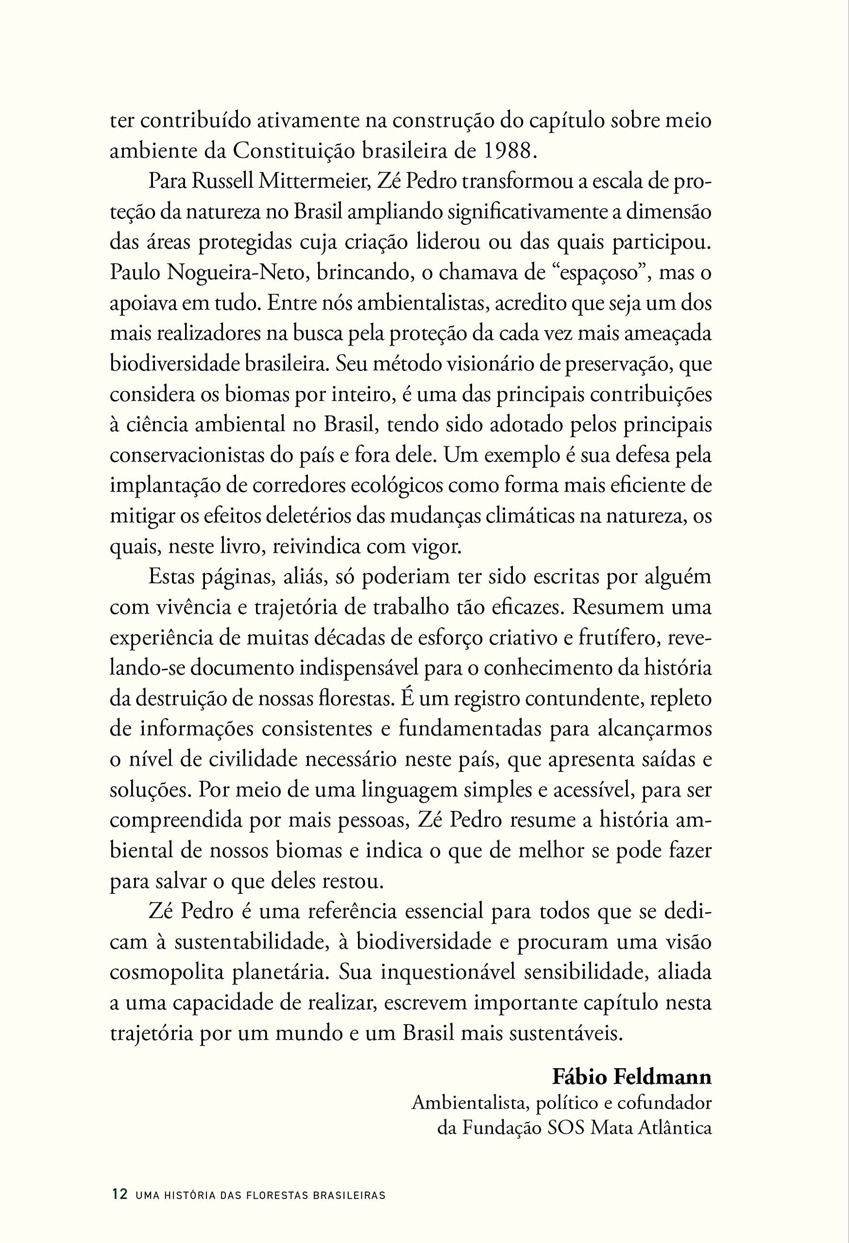 História das florestas brasileiras