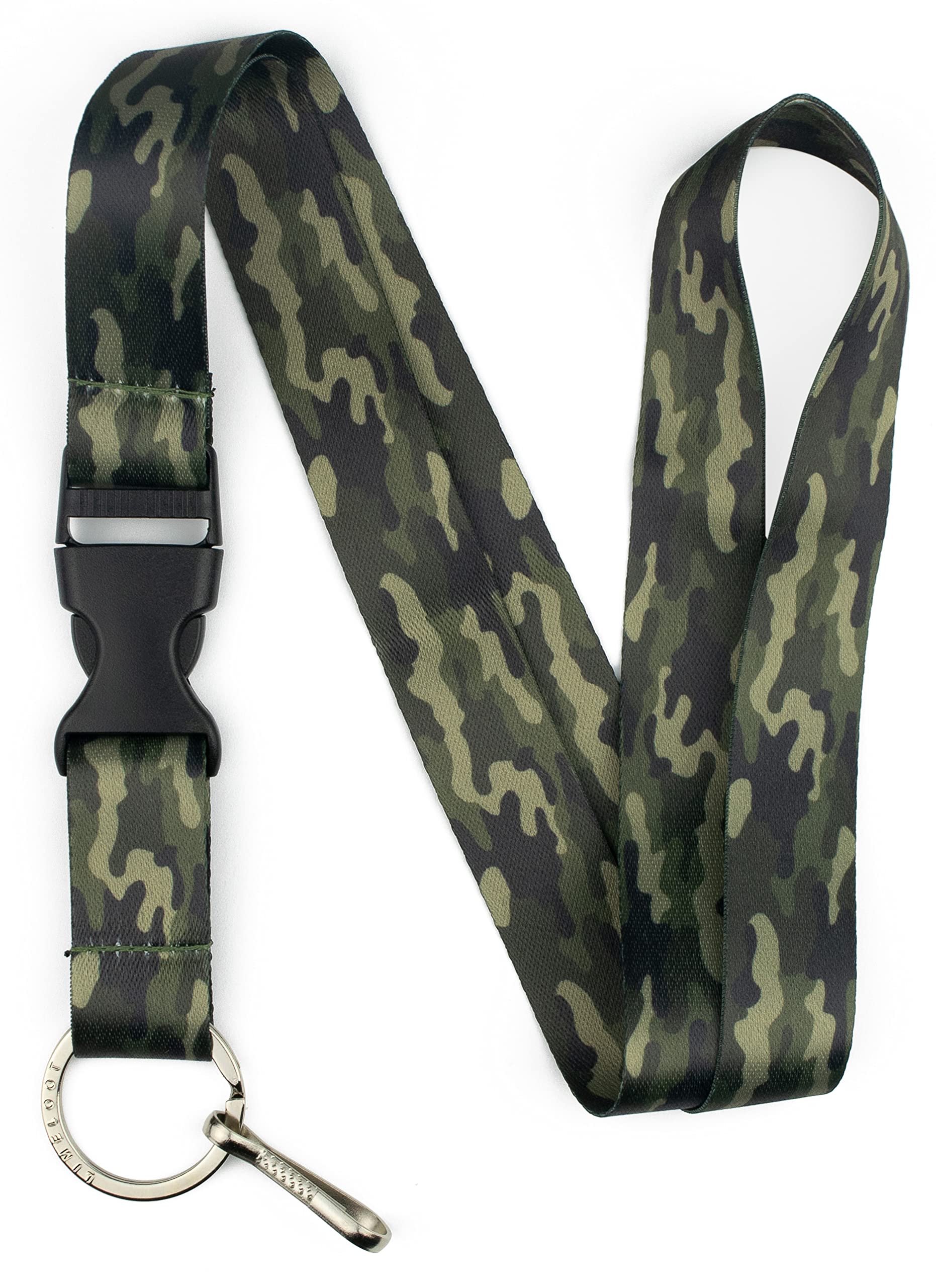 Digital Camo Lanyards, Green, Brown, Black, Standard — image 1