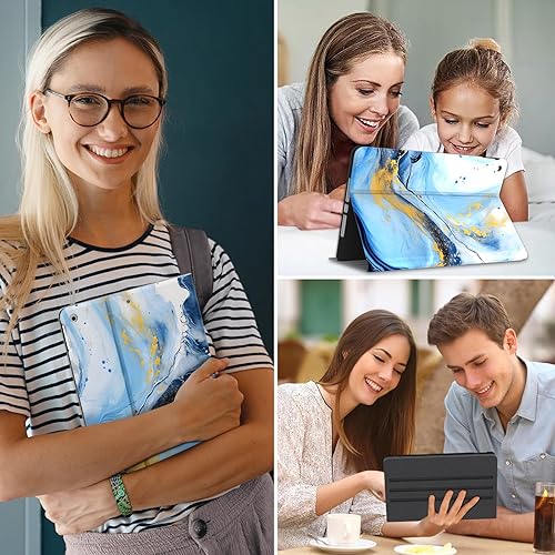 Miniatura 7 de Funda para iPad de 987 generación 202120202019 de 10.2 pulgadas, soporte de visión multiángulo de 10.2", funda Folio Smart Auto WakeSleep para iPad