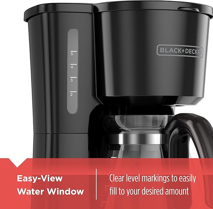 ワールドKマート送料無料！Black amp; Decker 12Cup BCM1410B Glass Coffeemaker with