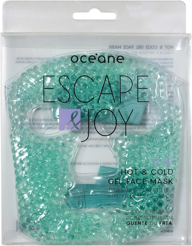 Océane - Hot&Cold Gel Face Mask - Máscara Facial Em Gel./Verde