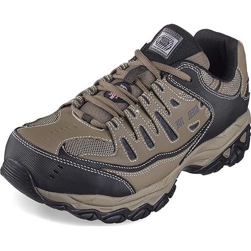 Skechers Men's Cankton Steel Toe Construction Shoe