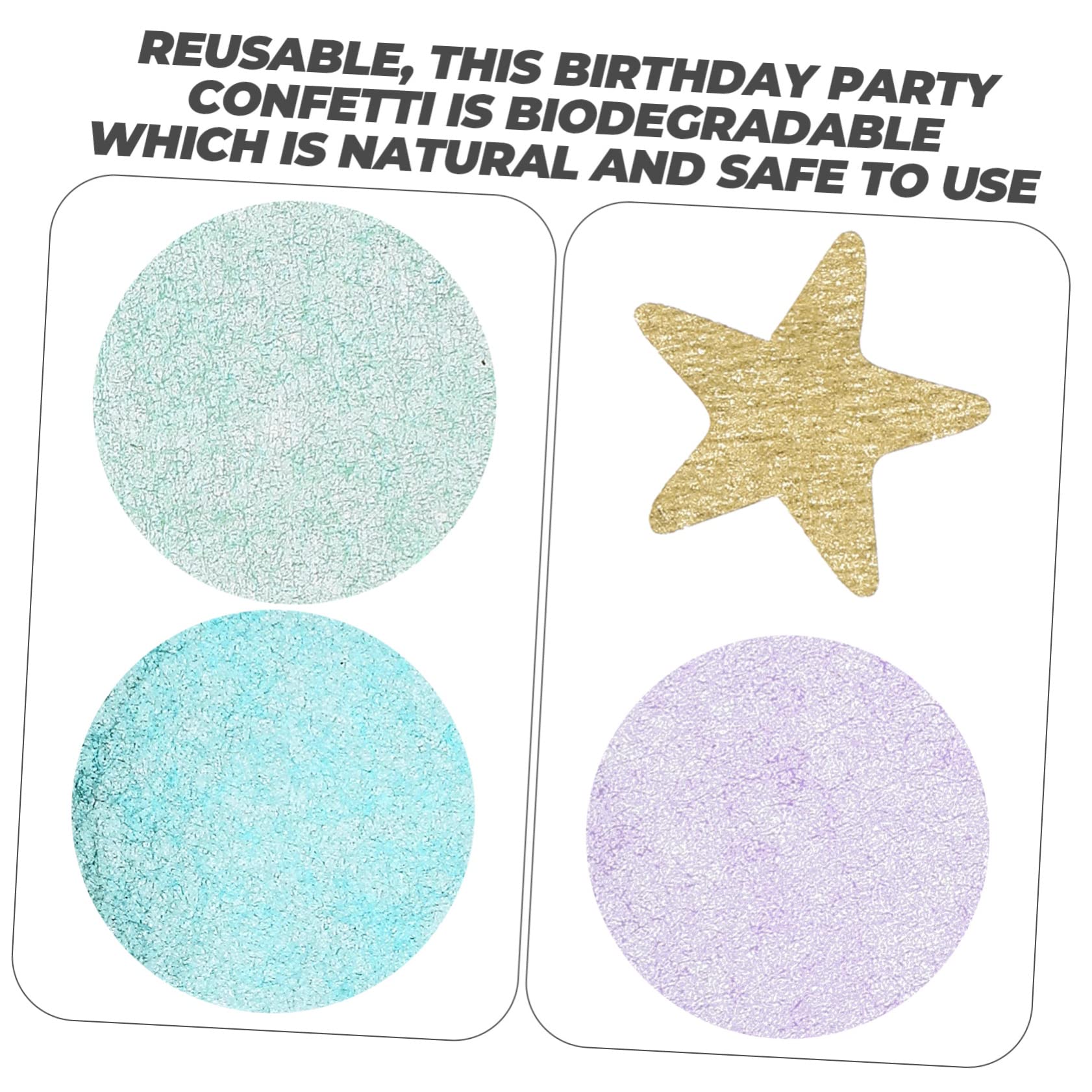 5 Piezas 2 Confeti De Bebe Decoraciones De Mesa De Feliz Cumpleaños Decoración De Letras Globos Azules Confeti Para Fiesta Estrella Decoración De La Mesa De La Cena Papel MAGICLULU