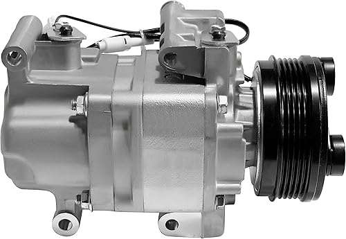 Miniatura 2 de RYC Nuevo compresor de CA y embrague de A/C EH463 (se adapta a Mazda 3 2.0/2.3L 2004, 2005, 2006, 2007, 2008, 2009. 5 ranura, polea de 3.858 in)