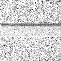 Vista 3 de Armstrong Azulejos de techo de 2 x 4 – 10 piezas blancas; techos acústicos para rejilla de techo suspendido; Dune Second Look 2712