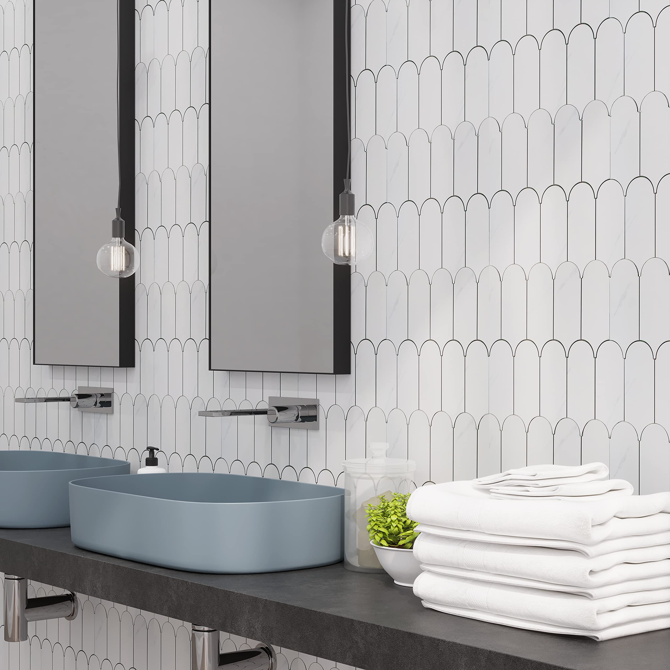 ☆ Avant Decor | 剥がして貼るだけ キッチンバックスプラッシュ