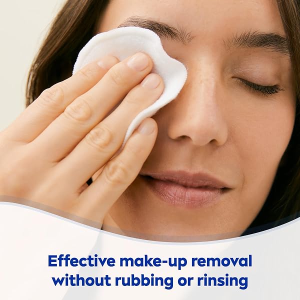 NIVEA Double Effect Waterproof Eye Make-Up Remover (125ml), Daily Use Face Cleanser for Make-Up and Mascara with Cornflower Extract and Biotin - 4