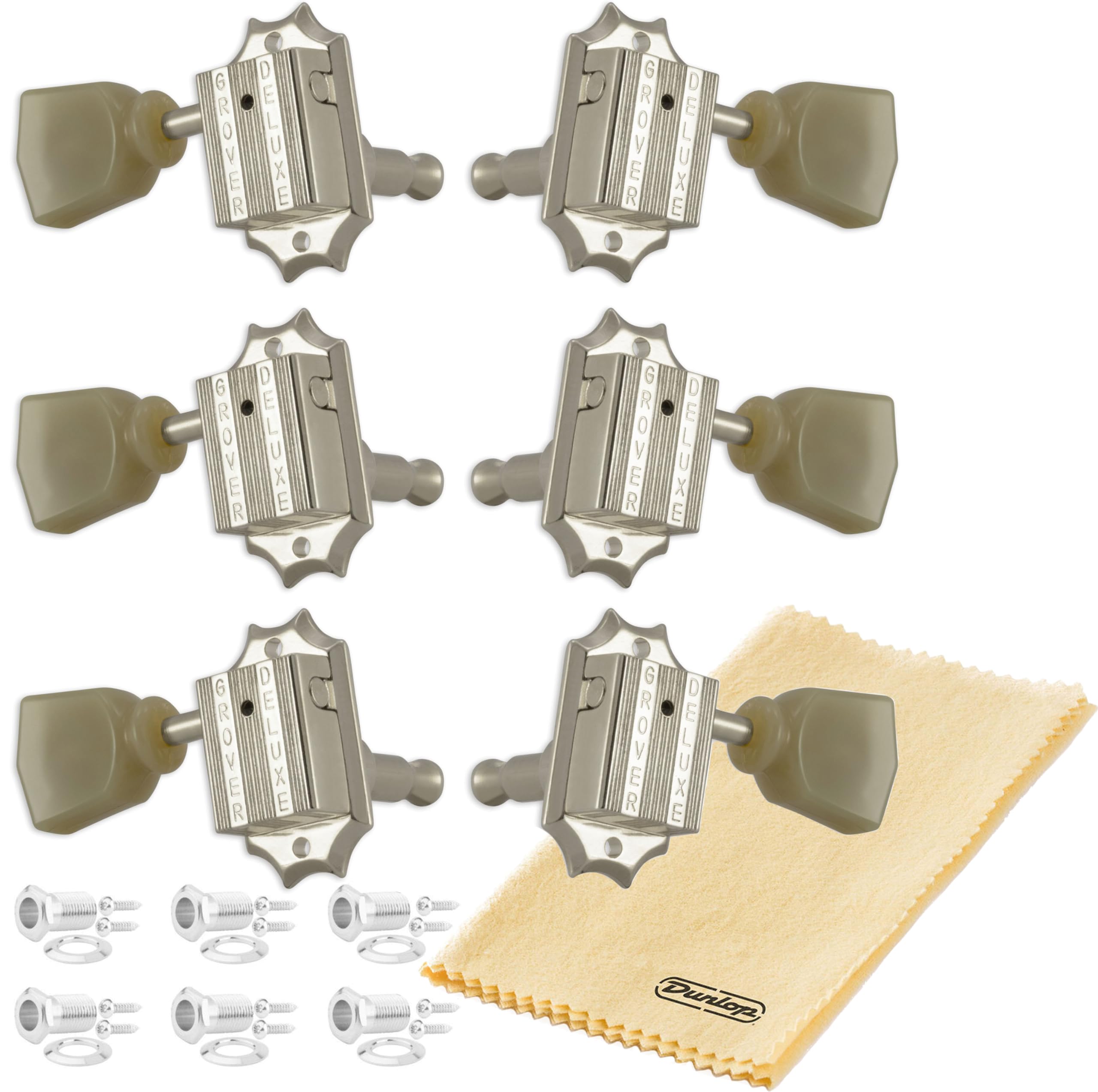 Amazon.com: Grover 135N Deluxe Vintage Guitar Tuning Machines