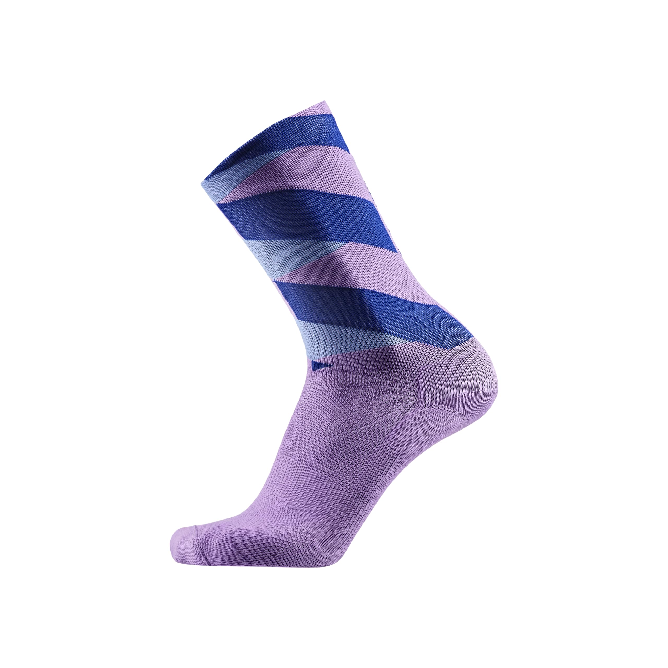 GOREWEAR Essential Signal Socks, Scrub Purple/Ultramarine Blue, 47-49