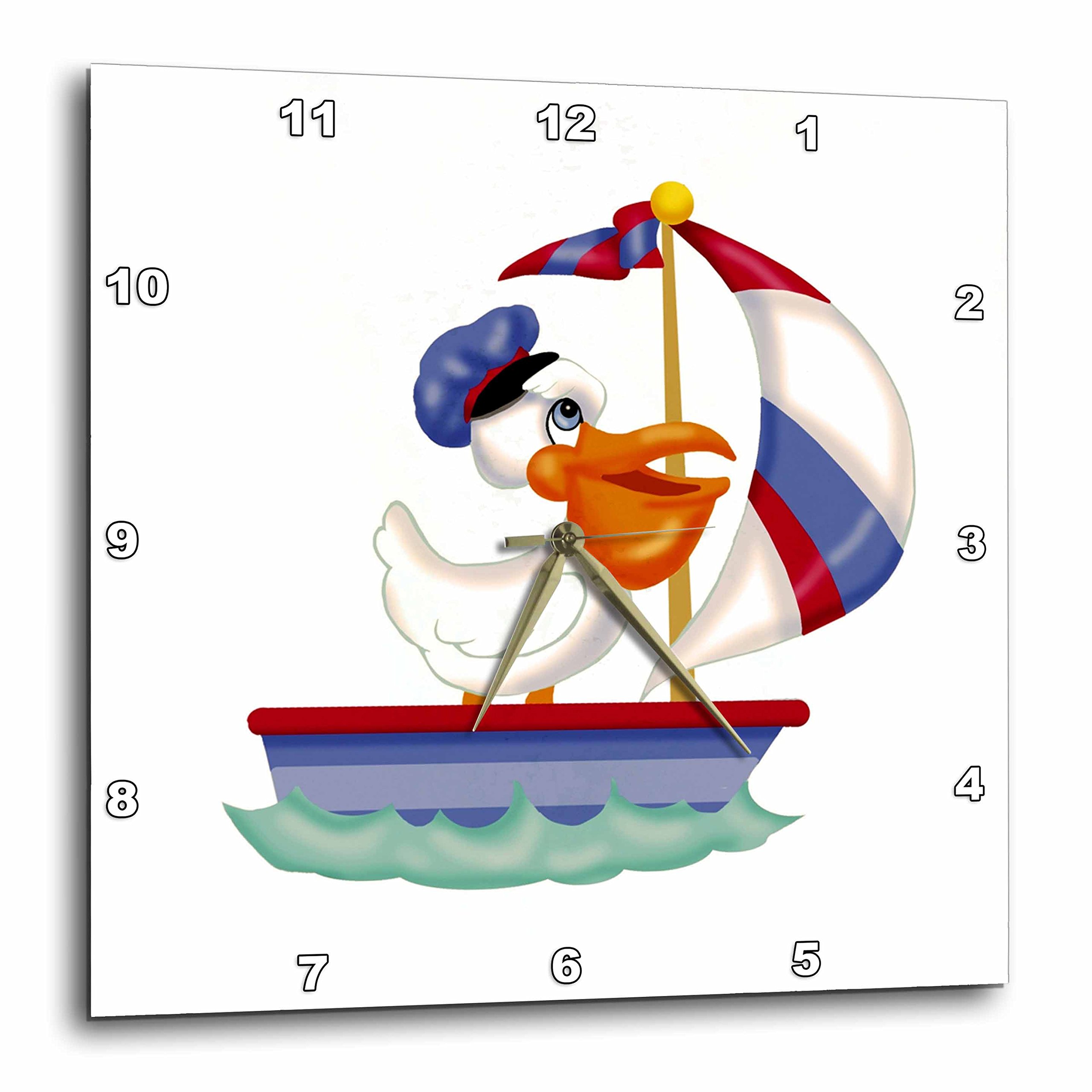 Horloge pelican bateau skipper pour creer une ambiance de bord de mer dans la cuisine