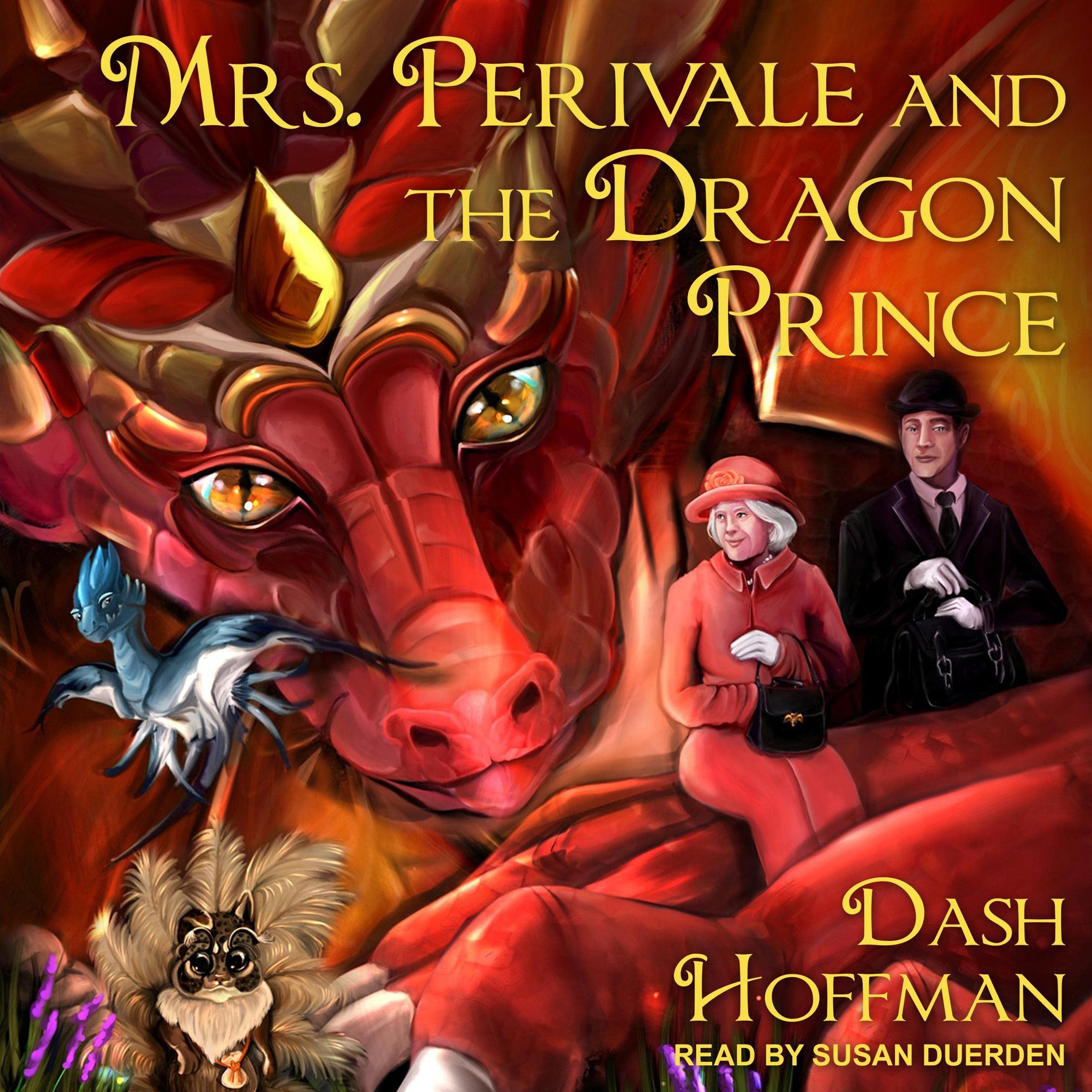 Cover art for Mrs. Perivale and the Dragon Prince