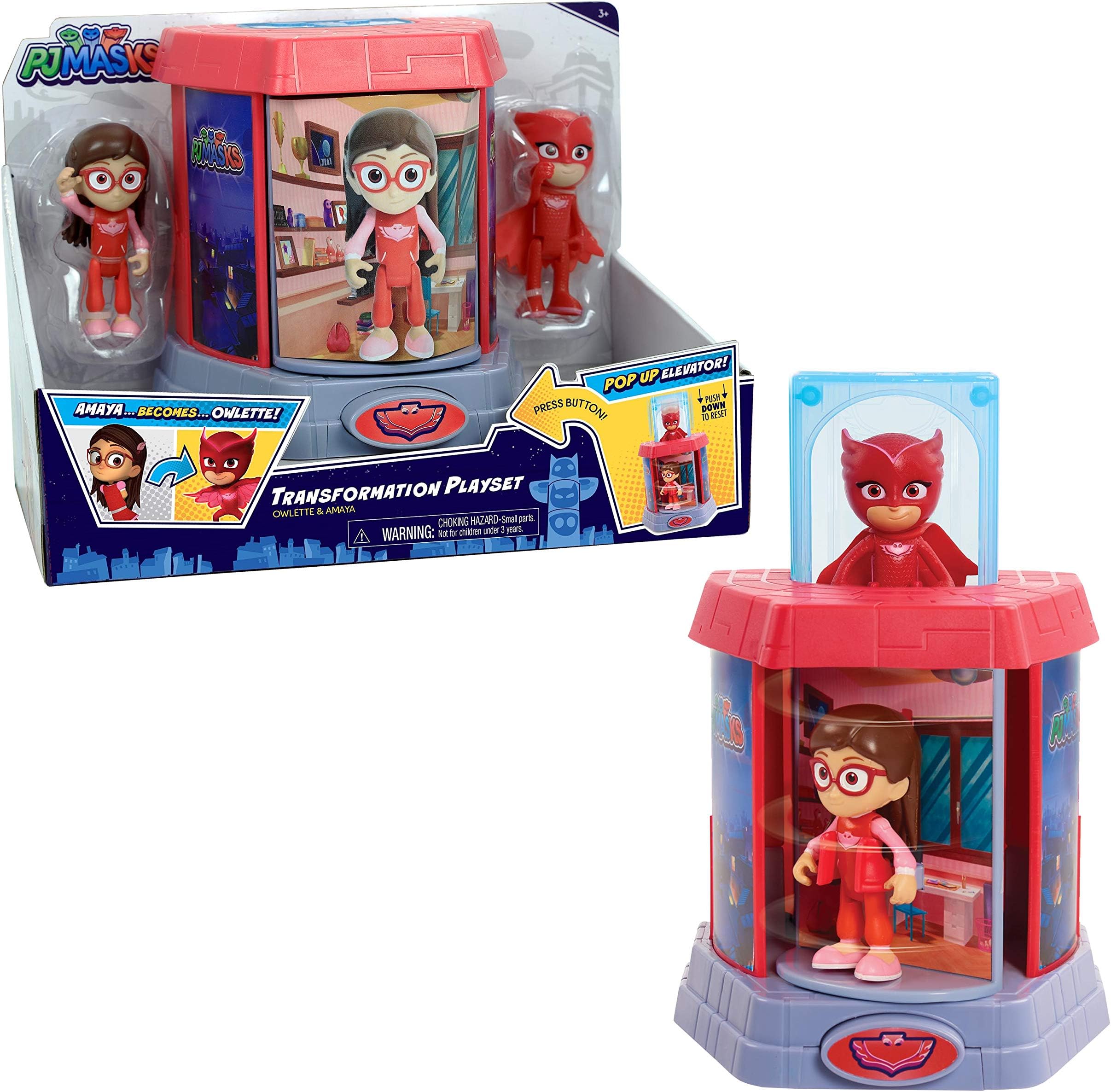 Pj Masks Transforming Playset-Owlette
