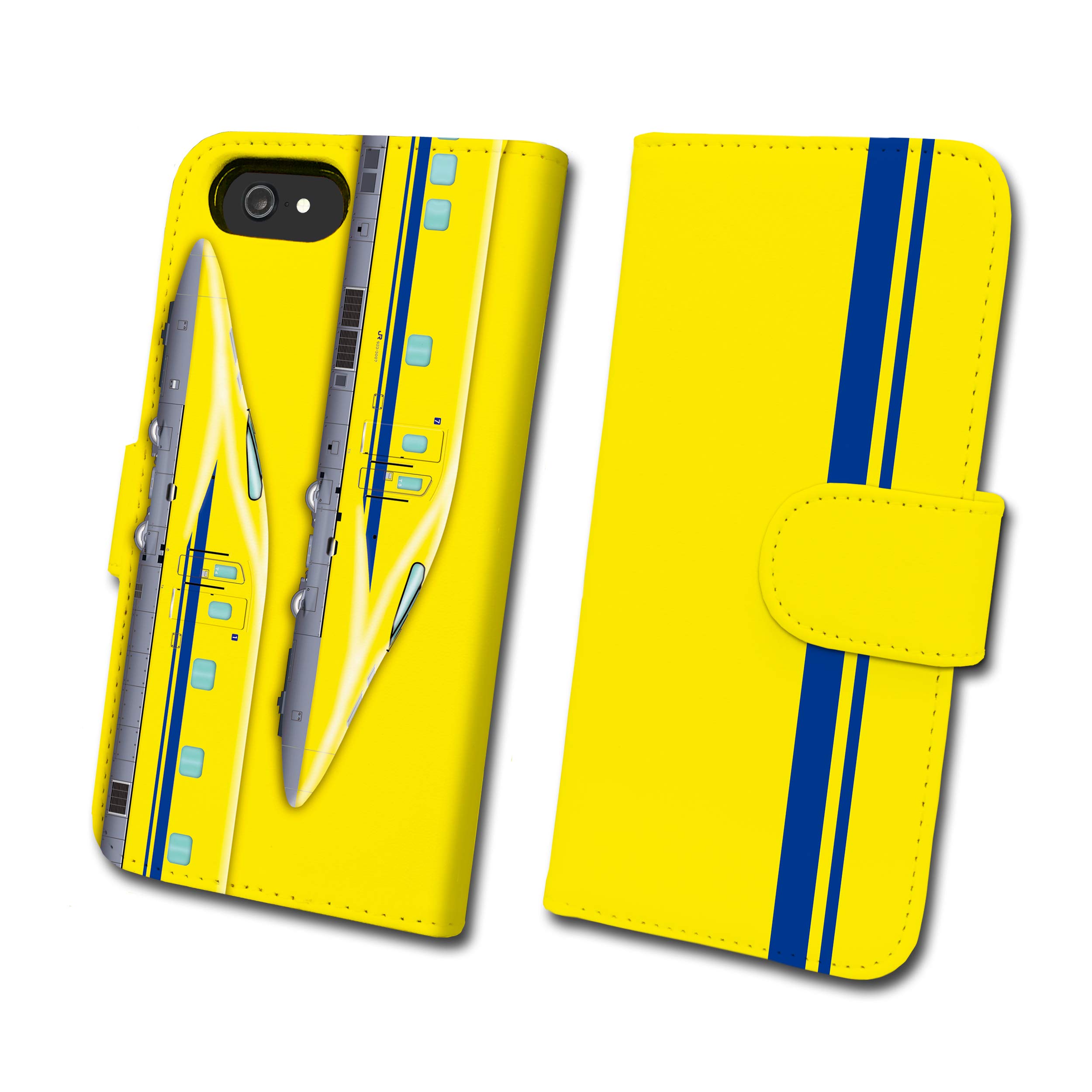 Amazon.co.jp: 923形 ドクターイエロー 鉄道スマホケース No.48【 手帳