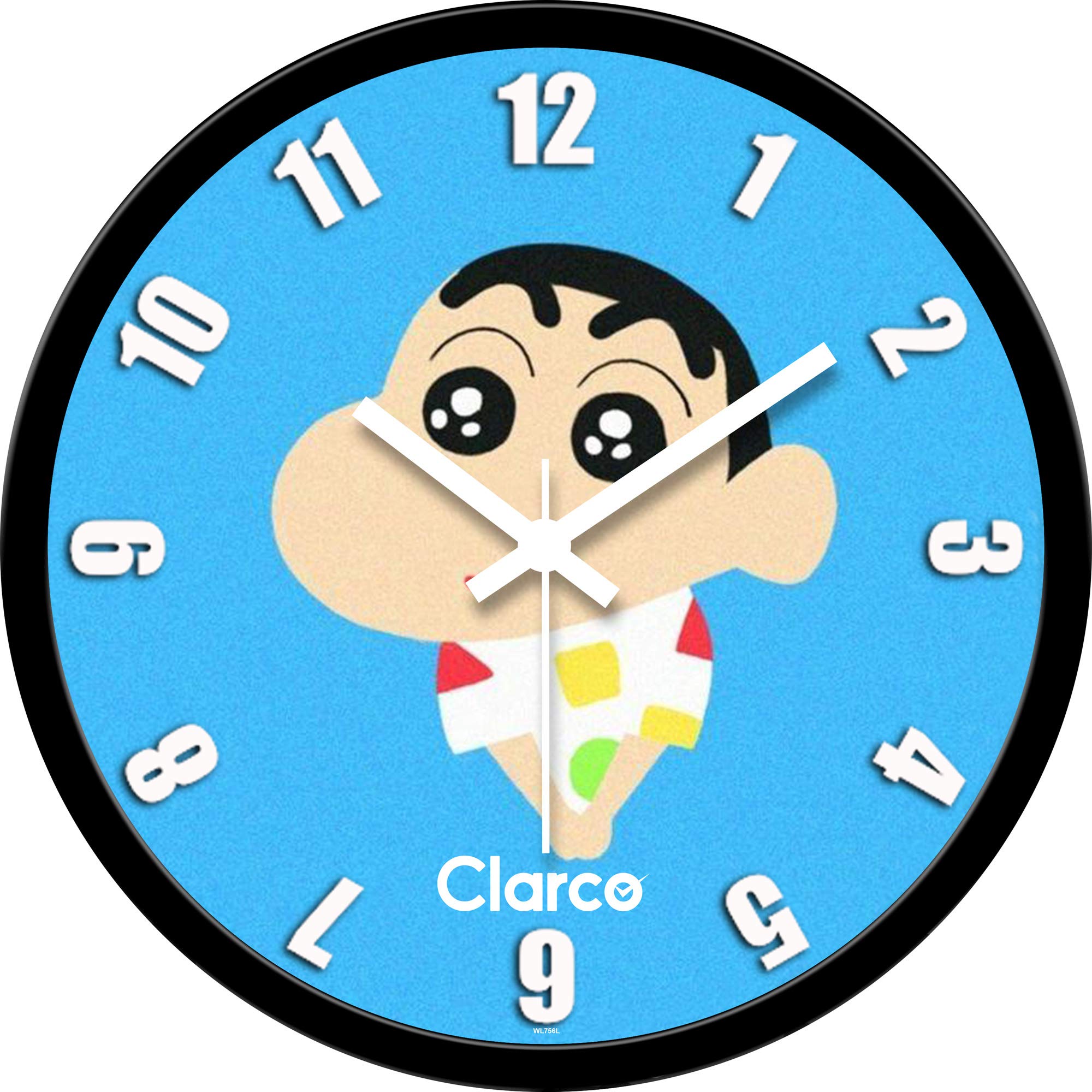 Clarco Kids Theme Analogue Round Plastic Wall Clock with Glass for Home/Living Room/Bedroom/Kitchen/Kids Room/Office (12 x 12 Inch / 30 x 30 cm)(WL_756L) (B08D9JSVG2) Amazon Price History, Amazon Price Tracker