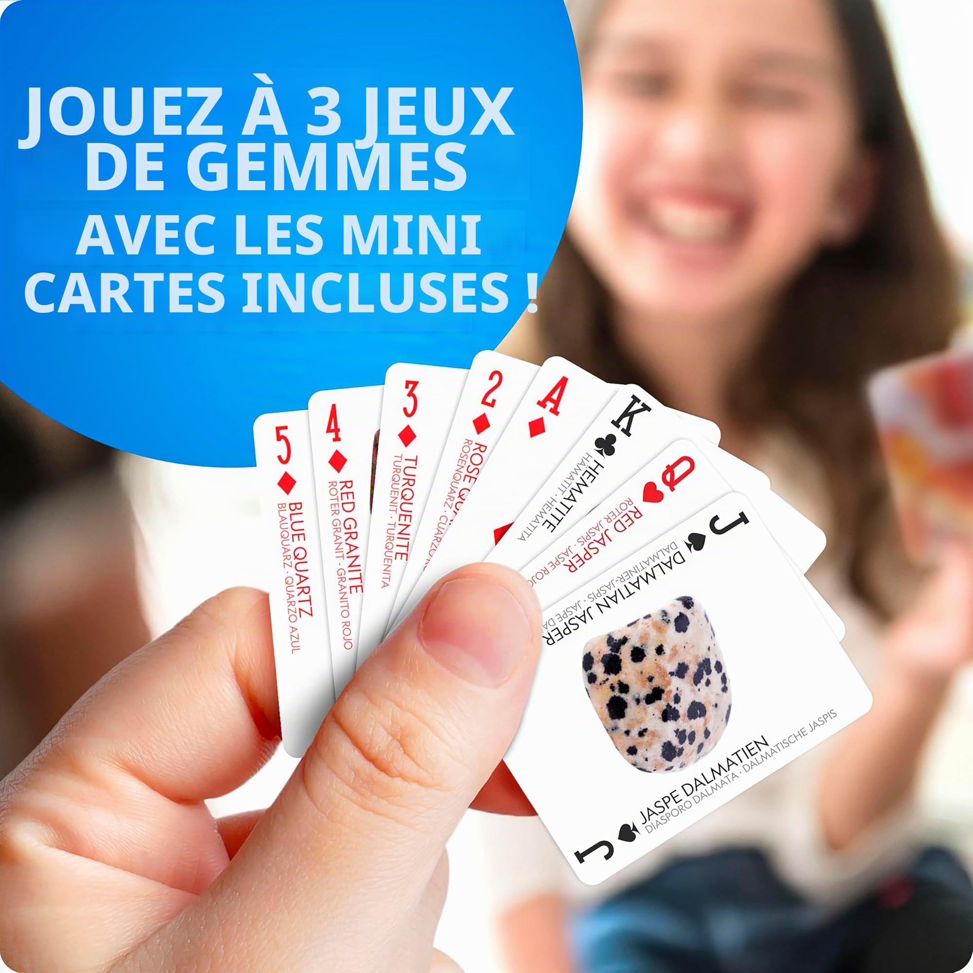 NATIONAL GEOGRAPHIC 2024 Calendrier de l'Avent Gemmes - 24 gemmes à Découvrir Chaque Jour, Collection de Roches pour le Compte à Rebours de Noël avec Kit de Fouille (Langue Anglaise Uniquement)