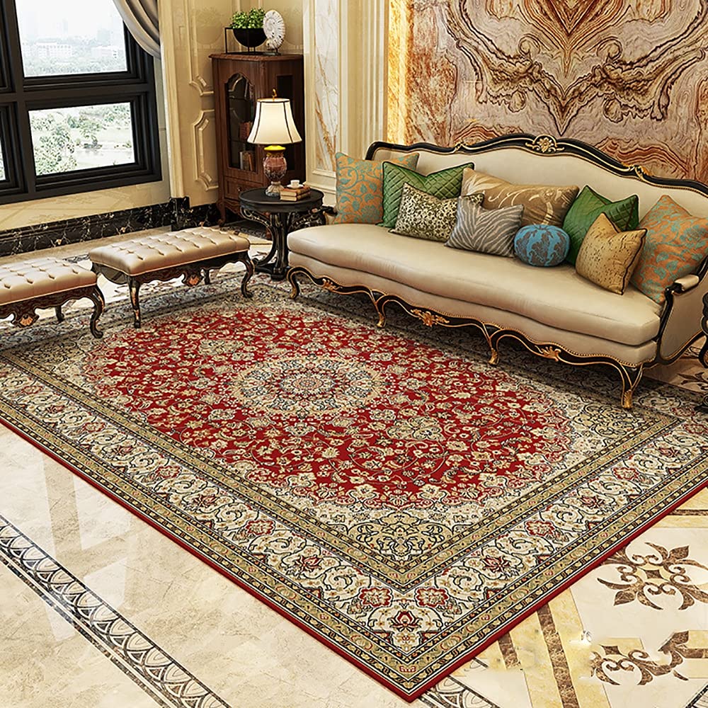 Tapis de zone abstraite moderne au design contemporain épuré