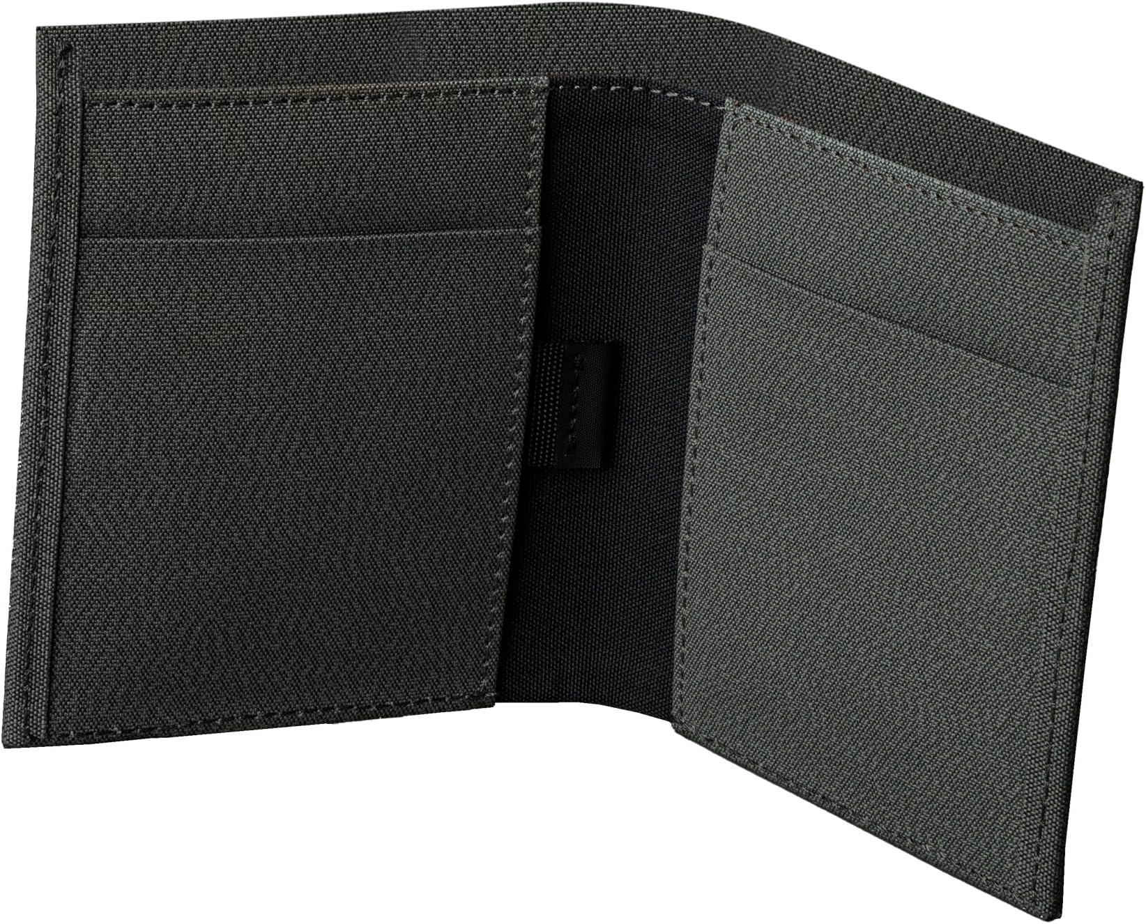 Ark Bifold Cash Wallet - Minimalist Front Pocket Wallet for Men Daily Use,Magnetic Closure for Security, Grey, Medium