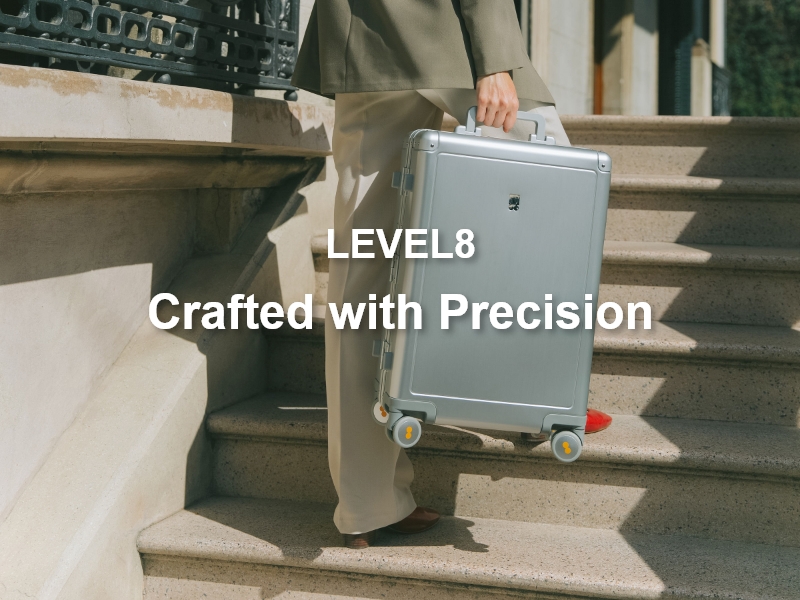 Amazon.com | LEVEL8 Gibraltar Carry on Luggage, 20 Inch Aluminum