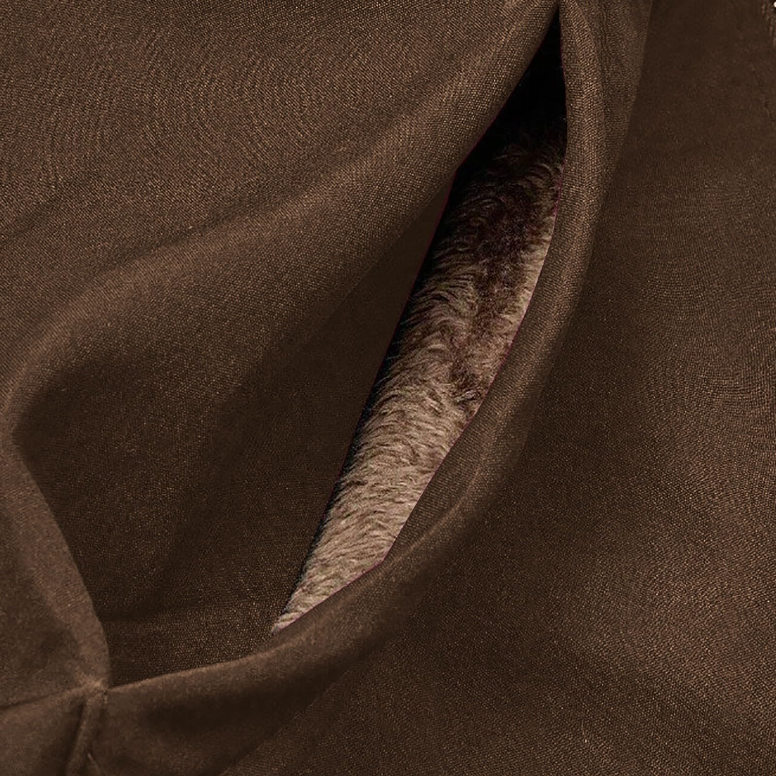 Manteau d'hiver pour femme - Long et chaud - Doudoune matelassée chaude - Coupe-vent - Doublure en polaire - Manteau bouffant chaud - Parka d'hiver épaisse - Manteau d'extérieur avec capuche