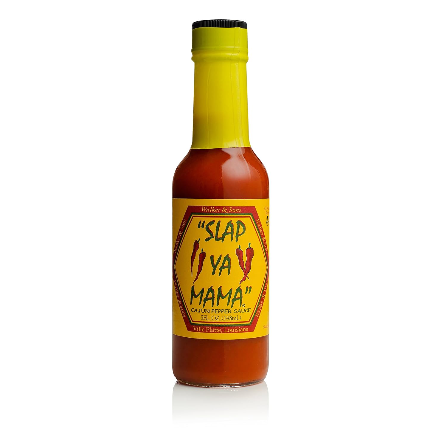 Slap Ya Mama Hot Sauce Combo (2 Pepper Sauce, 2 Hot Sauce, 2 Jalapeno Sauce)