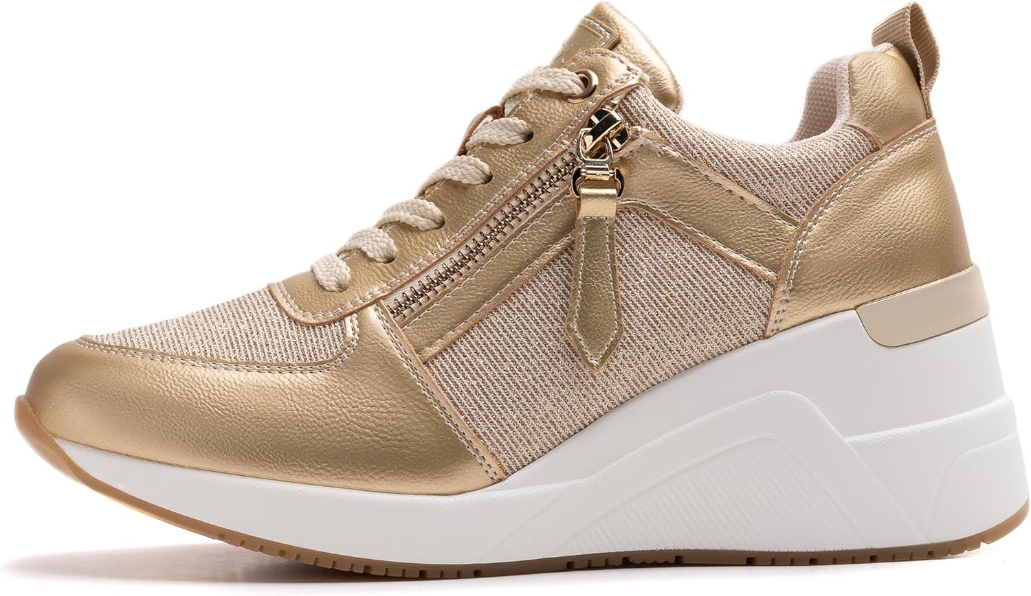 Viscozzy High Heel Wedge Sneakers for Women - Image 4