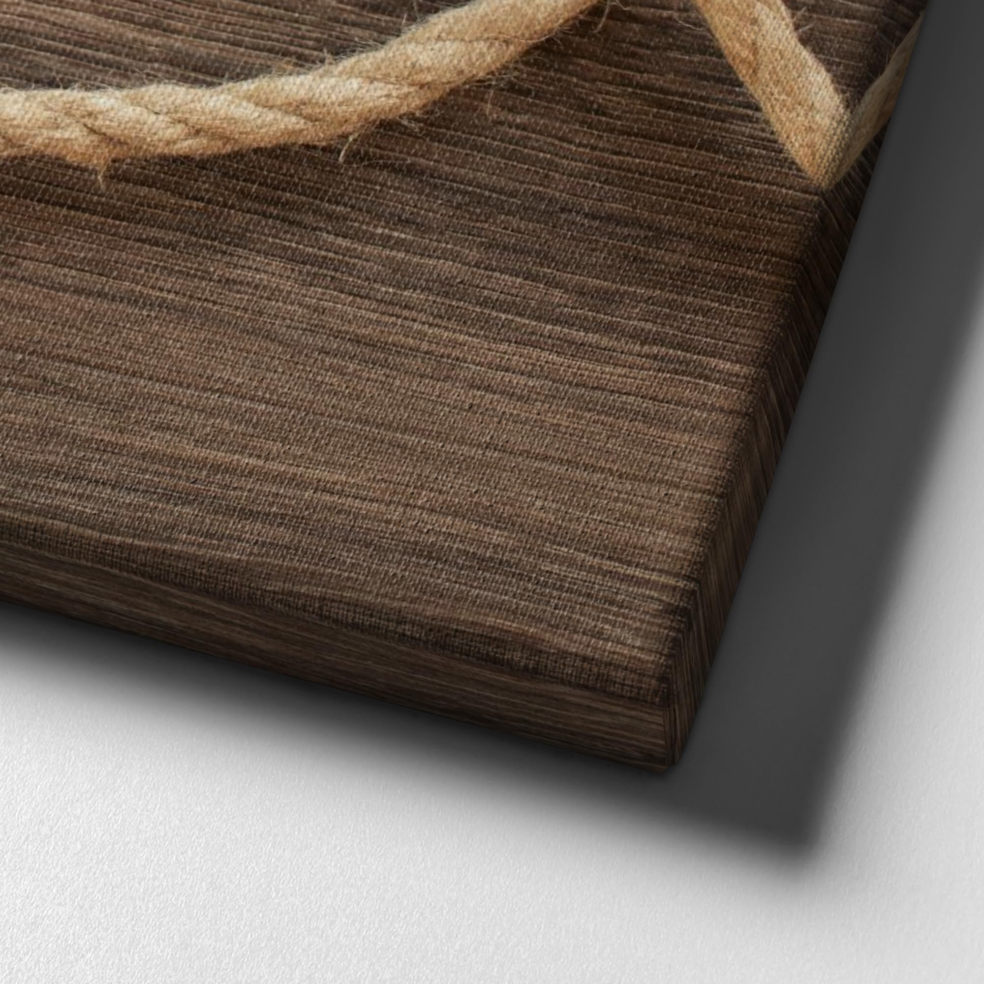 Liebesleinwand Das sind wir Leinwand: Verknüpfte Herzen | Leinwandbild mit Namen und Datum | Wandbild gestalten | Jahrestag Geschenk für Frau Freundin Mann Freund