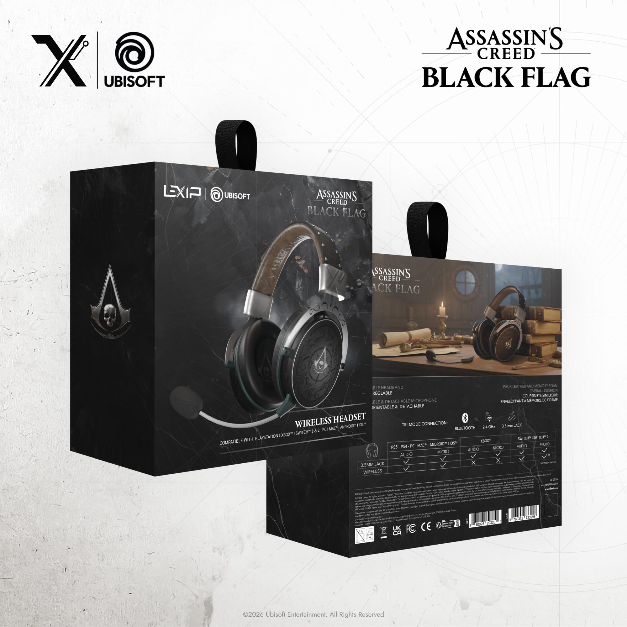 Black Flag RESYNCED - Casque sans fil Tatoo