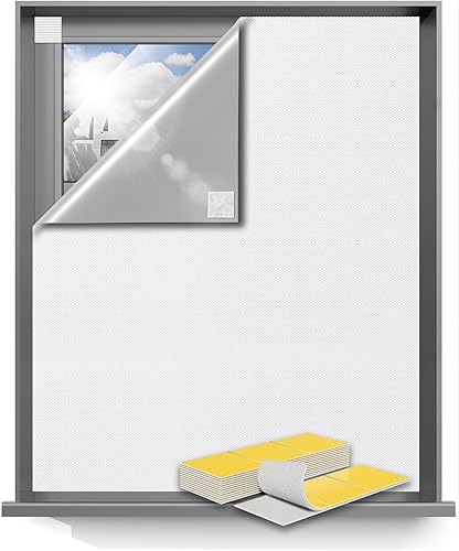 Sumobaby Cortinas opacas para dormitorio, 114 x 57 pulgadas, cortinas opacas portátiles sin taladrar con cintas mágicas resistentes al calor,