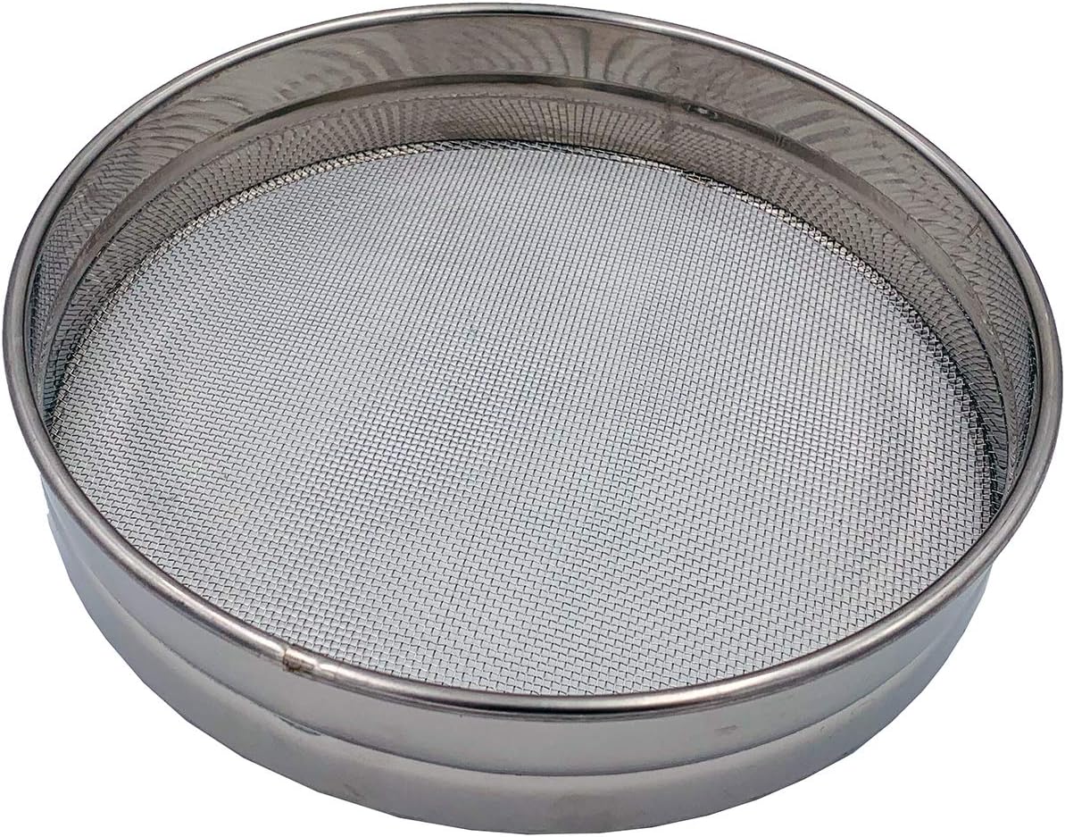 Honey Stainless Steel Strainer Double Sieve, Bee Keeping Equipment Filter with Extendable Arms