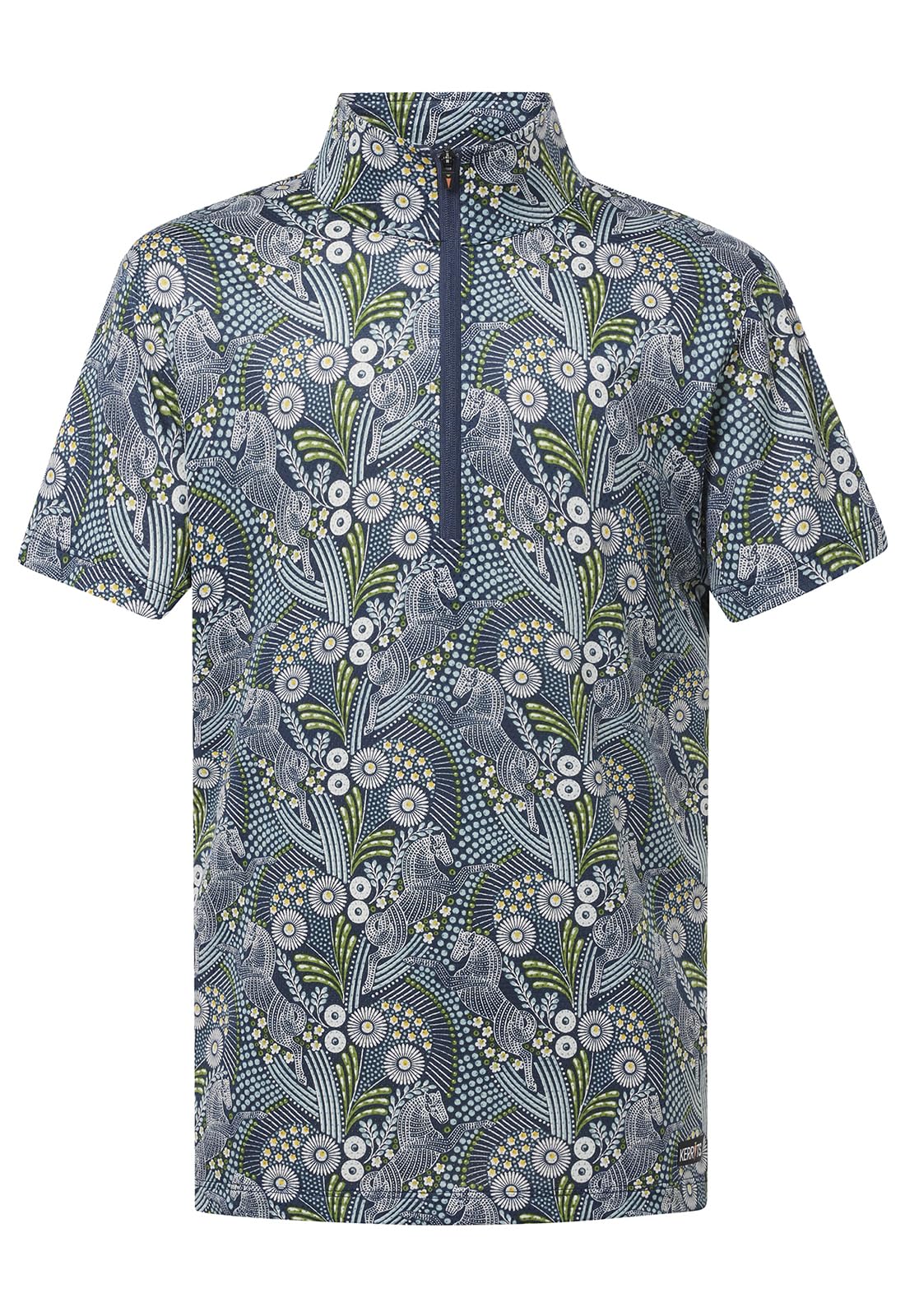 KerritsKids Summer Ride Ice Fil Short Sleeve Shirt - Print
