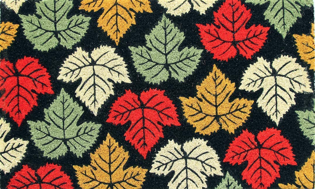 Coco & Coir Maple Rain Coir Door Mat - 45 x 75cm - Natural Coir Bristles