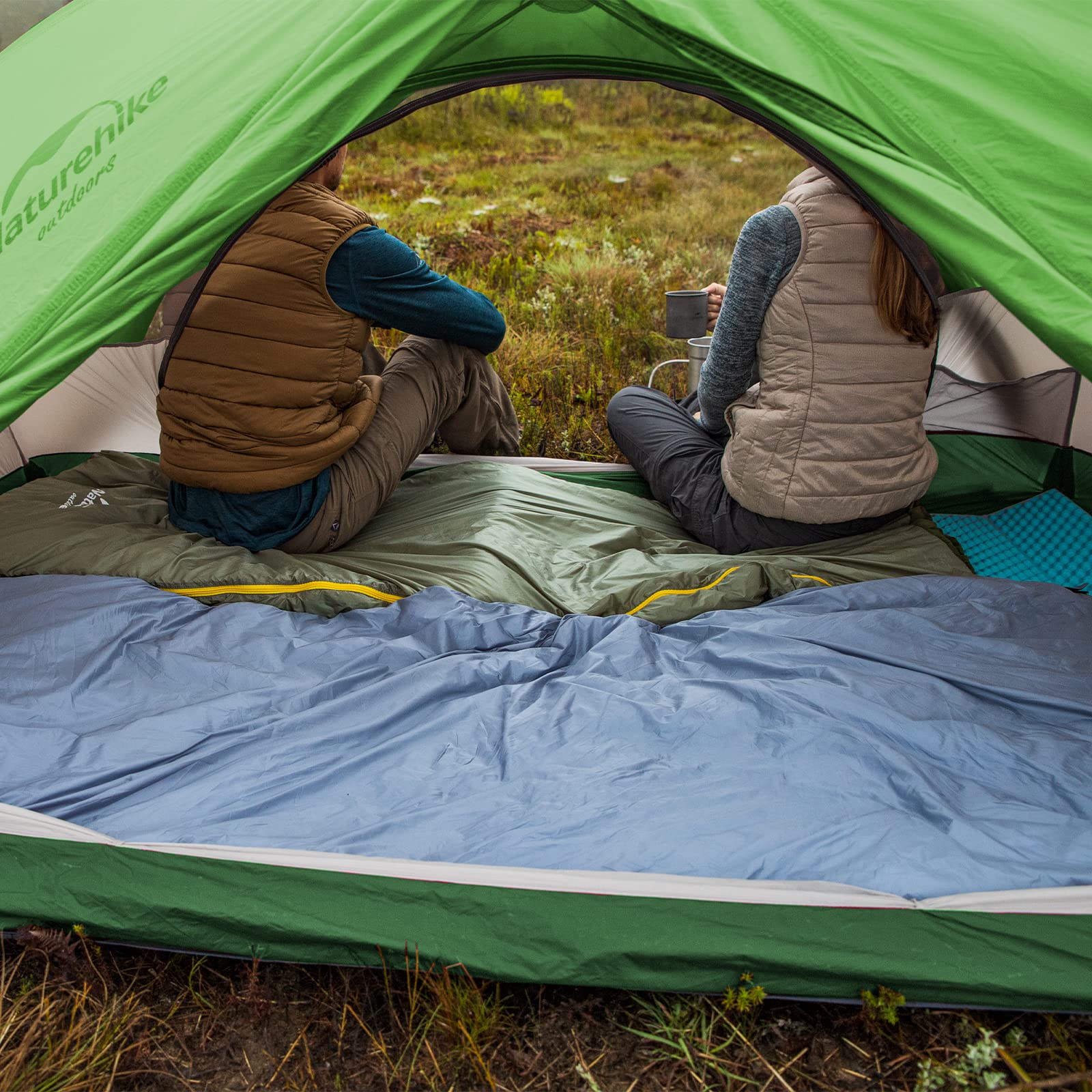 Naturehike Star-River Tente Double Couche Ultralégère 2 Personnes Tente de Sac à Dos Tente de Camping