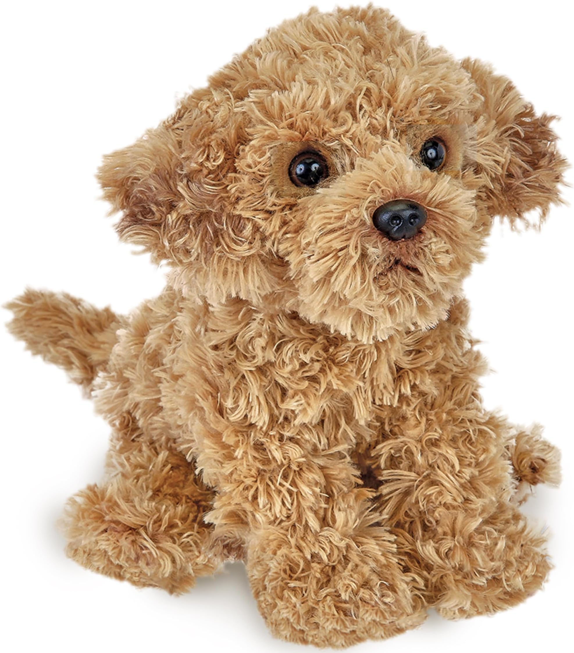 Bearington Lovely Doodles Caramel Dog Stuffed Animal 14 in - Puppy Stuffed Animals - Plush Dog Toys for Kids Goldendoodle Labradoodle Plushies - for Ages 3-14