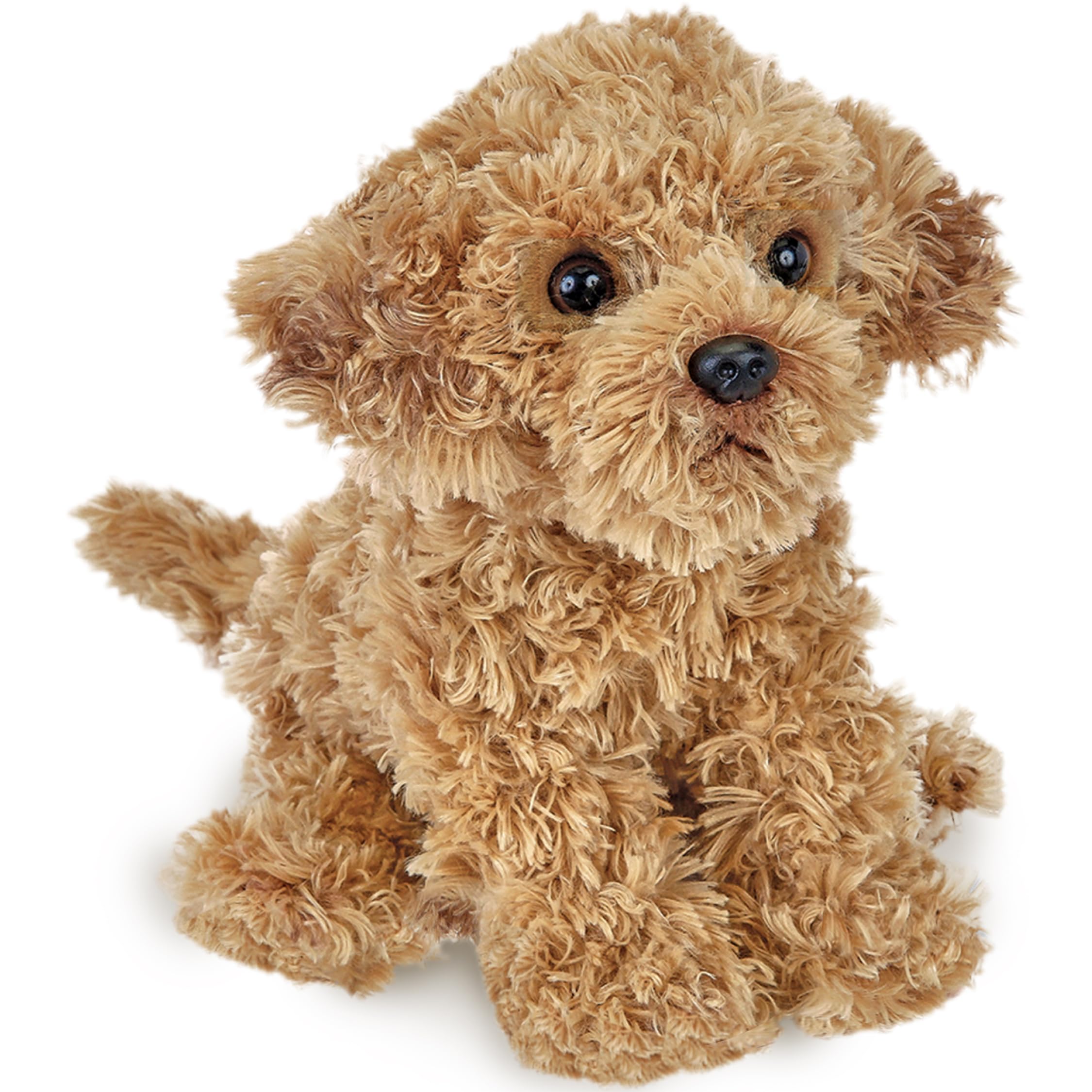 Bearington Doodles Labradoodle Plush Puppy, Dog Stuffed Animal, 13 inch