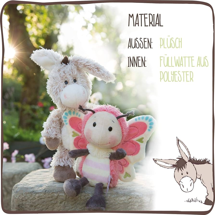 NICI ニキ　25cm ぬいぐるみ　 ロバ　クラシック　ドンキー NICI ニキ 25cm ぬいぐるみ ロバ クラシック ドンキー