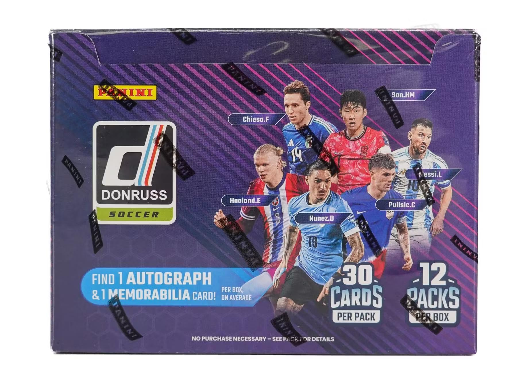 2024/25 Panini Donruss Soccer Hobby Trading Card Box (1 Autograph Per Box)