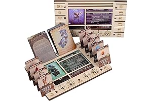 Gloomhaven Customizable Player Dashboards with HP & XP Dial Trackers