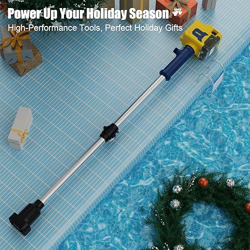 Miniatura 9 de Bomba de transferencia de agua sin escobillas compatible con batería Dewalt de 20 V (solo herramienta), bomba de agua inalámbrica de 720 GPH Bomba