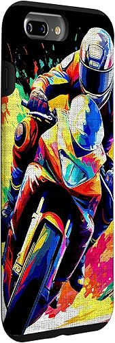 Vista 24 de iPhone 12 mini Ride Bike Motorcyclist Motorcycle Rider Biker moto Case