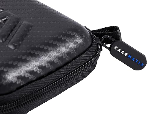 Miniatura 4 de CASEMATIX Funda de transporte compatible con Dual Electronics XGPS150A Multiusos Universal Bluetooth GPS receptor y cable de carga, no es compatible