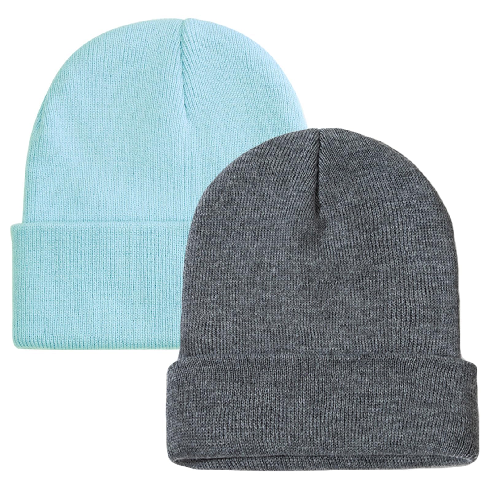 ZOORON Beanie for Men Women Slouchy Winter Beanie Hats Cuffed Skull Caps